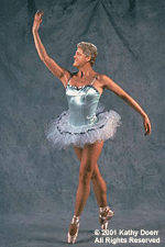 Bill Clinton as ballerina